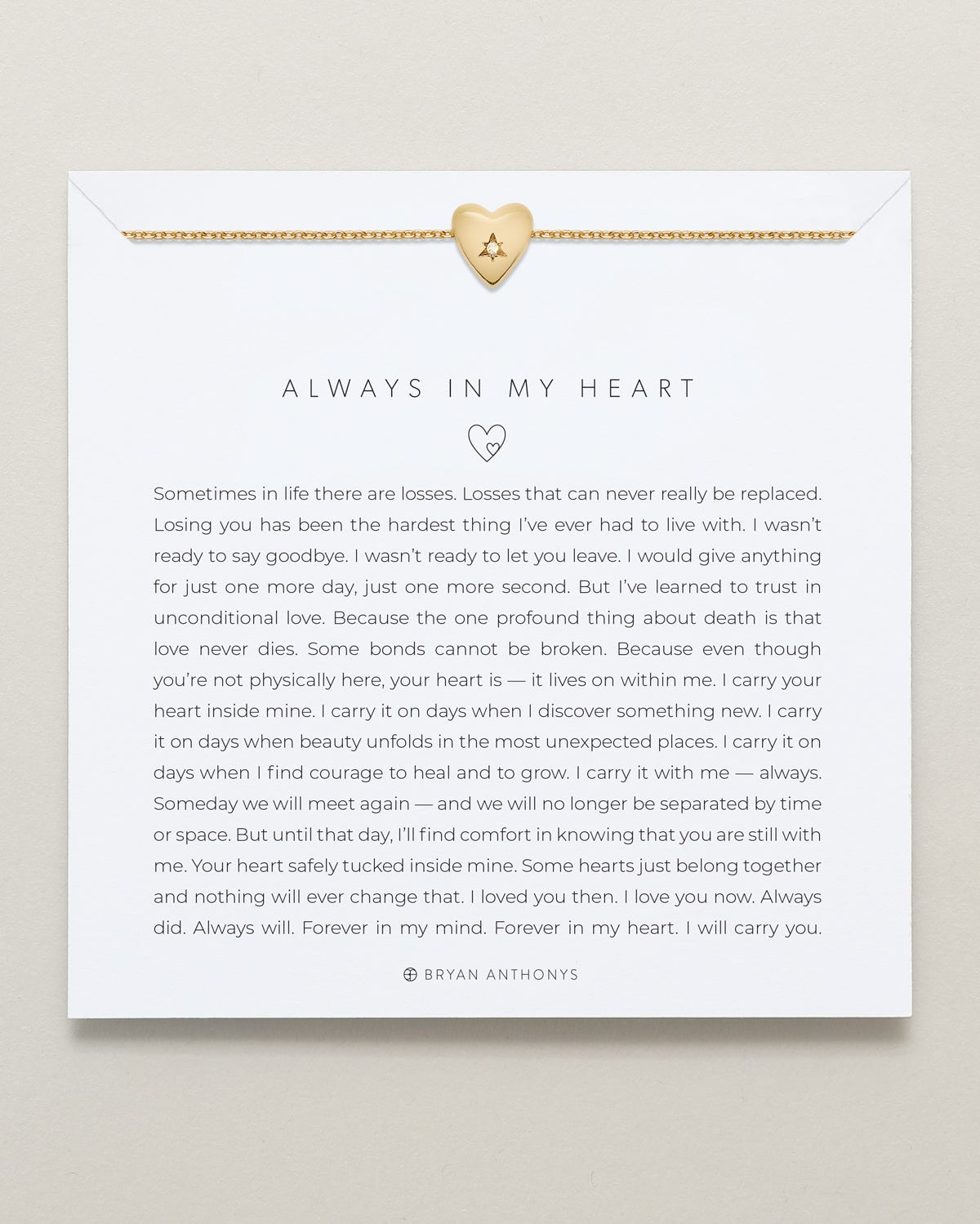 Always In My Heart (tưởng nhớ)