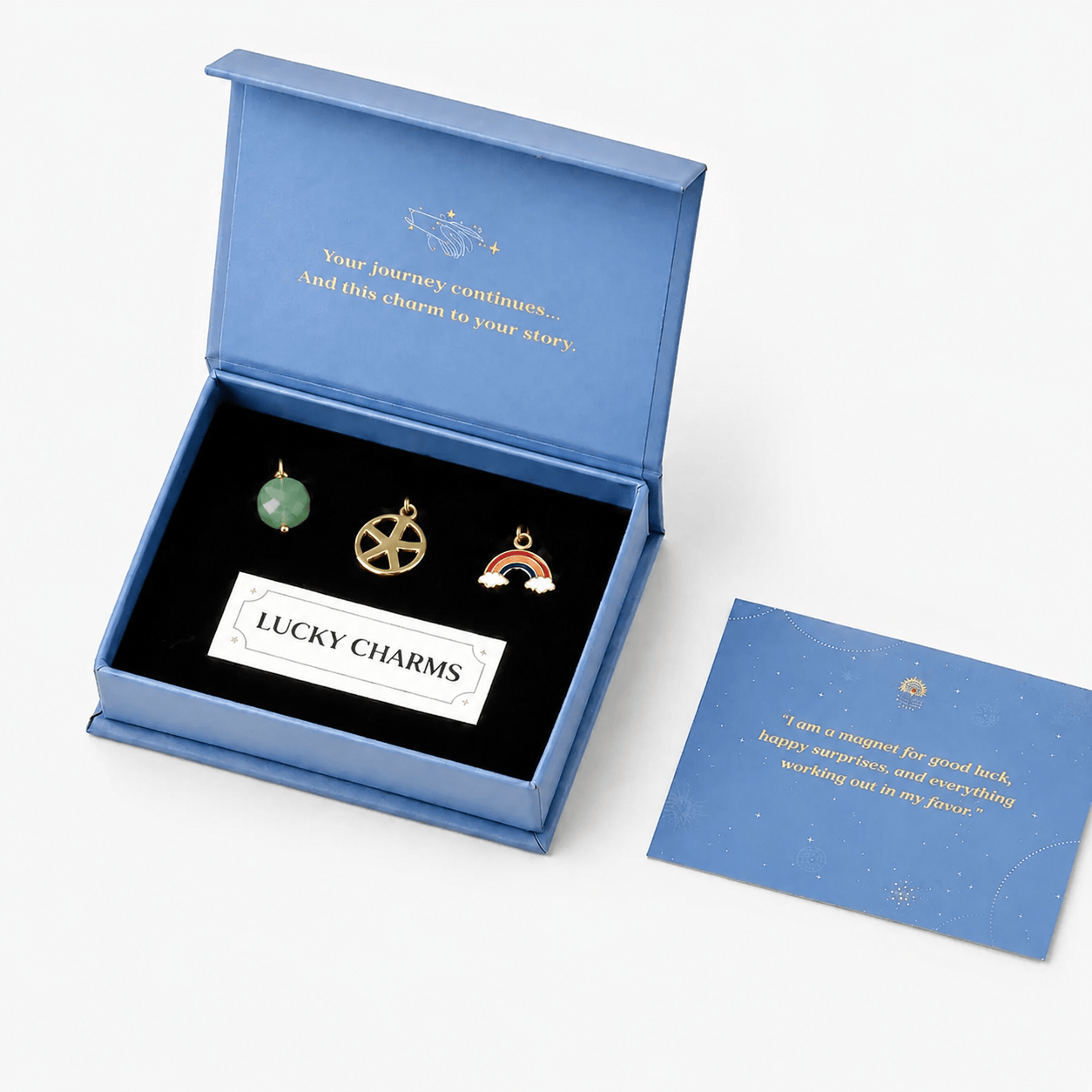 Charm thép may mắn / manifest